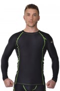 Berserk 12781 Рашгард для MMA LEGACY LONG SLEEVE black/green фото